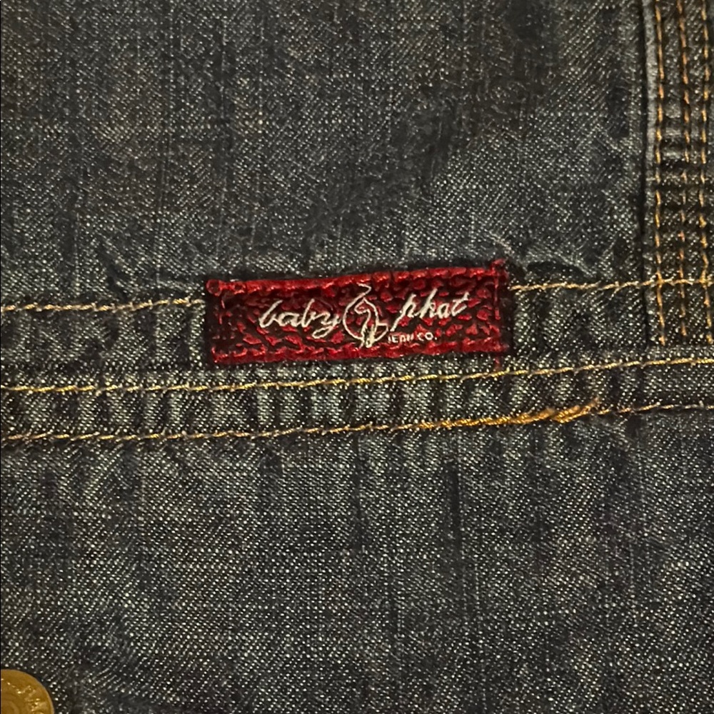 BABY PHAT VintageDenim Cargo Shorts - Picture 4 of 7